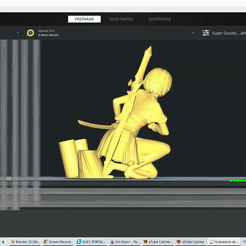Grabando-20.gif Télécharger le fichier Porte-crayon Nier Automata • Objet pour impression 3D, matiasprocichiani