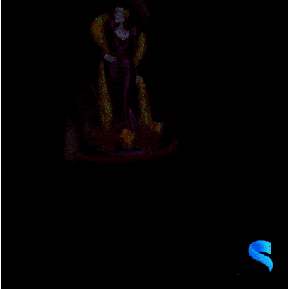 Catrina Statue - 3D model önizlemesi