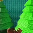 crlwaly.gif Crocheted christmas tree and reindeer- Flexi Print in Place
