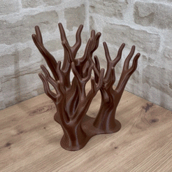 Jewelry-holder-tree-v3-gif.gif STL file JEWELRY HOLDER - TREE・3D printer design to download, toprototyp