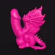 dragon_Dick.703.gif STL-Datei Drachenschwanz herunterladen • Design für den 3D-Druck, iradj3d