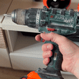 2.gif Battery adapter Milwaukee on Parkside drill
