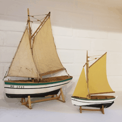 20200718_102542.gif Free STL file Sailboat・Model to download and 3D print, LouD3D