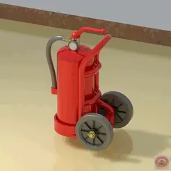 _Estintore.gif STL file FIRE EXTINGUISHER・3D printing model to download