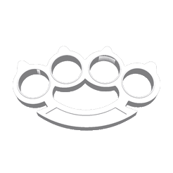 MANOPLA.gif Archivo STL gratis knuckles・Objeto de impresión 3D para descargar