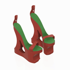 sandals-03-gif.gif Archivo STL Sexo esposa novia Púrpura mujer zapatos de moda sandarls reales botas v03 juego de sexo 3d-print y cnc・Diseño de impresión en 3D para descargar, Dzusto