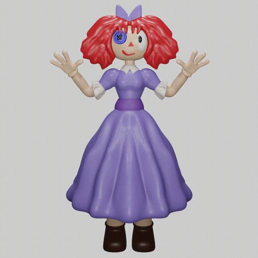 🎪 RAGATHA - THE AMAZING DIGITAL CIRCUS | 3D MODEL STL・ STL File for ・Cults