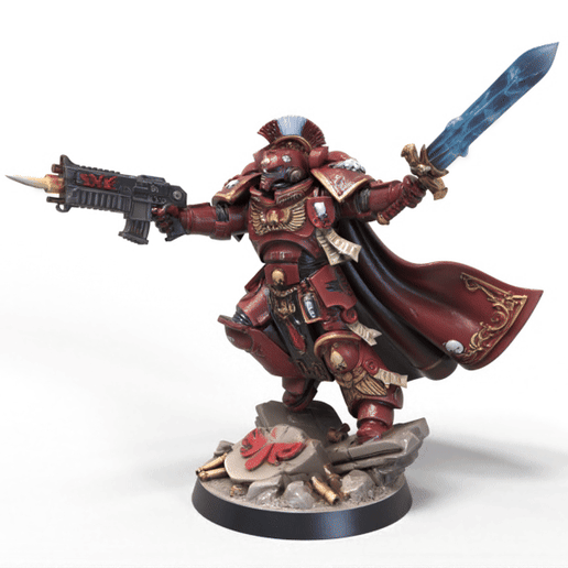 Imperial Space Warrior – Armored Sci-Fi Knight STL & OBJ