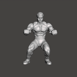 GIF.gif Download STL file american gladiators vintage gladiator nitro figure .stl .obj • 3D print object, vadi