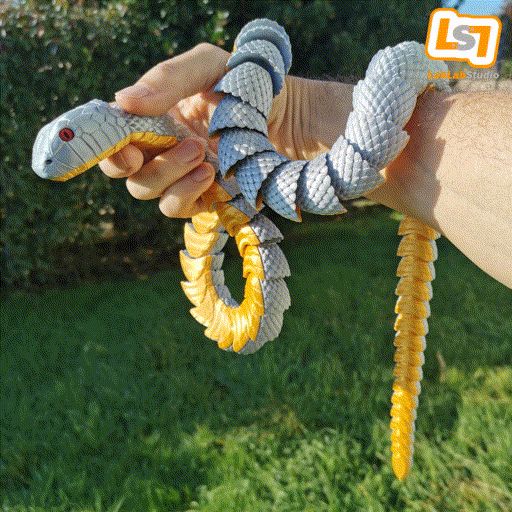 presentation1-gif.gif SERPENT MAGIQUE, ARTICULE, EN PLACE, RIGIDIFIABLE, ANIMABLE, REPARABLE