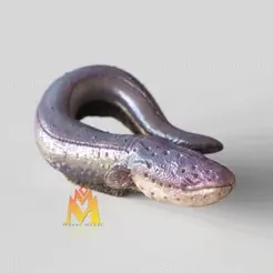 Electric-Eel.gif STL file Electric Eel - VRML Color 3d print file & STL -Electrophorus electricus・Template to download and 3D print