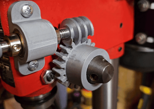 Einhell Tc Bd 350 precise height drill worm wheel gear (Precision drill worm wheel gear)