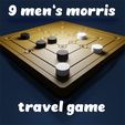 9menmorris360.gif Nine Men's Morris Travel Game Print In Place