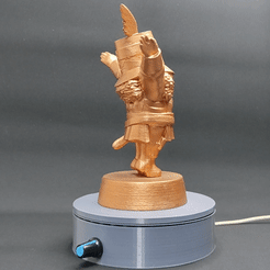 solaire.gif Free STL file Turnable stand・3D printable design to download