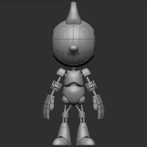 Turntable.mp4 Cosmo The Electric State Robot