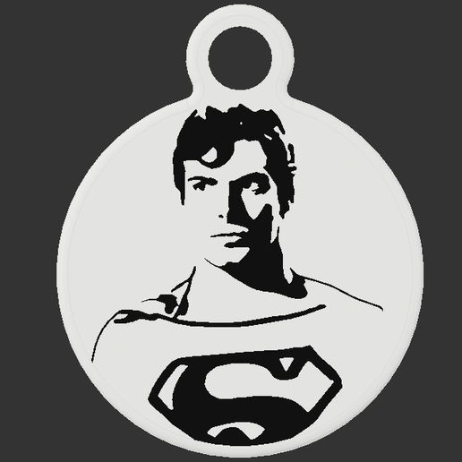 Superman.gif Superman Keyring