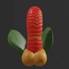dick-710-strawberry-gif.gif STL file Strawberry female male original bio anal vaginal plug dildo dick penis Ass Anus Expander dt-710 3d print cnc・3D printer model to download, Dzusto