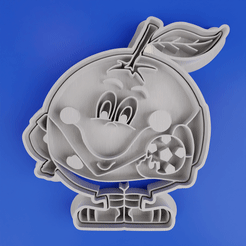 1982.gif Archivo STL Cortante de galleta Naranjito mascota Mundial 1982 (España)・Modelo para descargar y imprimir en 3D, Fide23