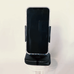 V1g.gif STL file Phone holder - iGrip・Model to download and 3D print