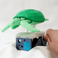 Gif_4_3gif_3.gif Free STL file Save the Sea Turtles (automata)・3D printable model to download, Jwoong