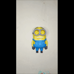 dave.gif 3D file Key Holder Minions Dave・3D print design to download