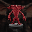 Gif.gif Gremlin Figure with Base - Hellowen Monster