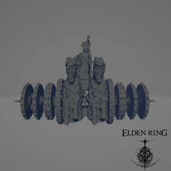 DUNGEON-CHARIOT.gif STL file ELDEN RING DUNGEON CHARIOT・3D printable model to download