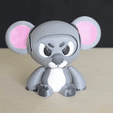gifBrazo.gif Archivo STL Koala Moodis・Plan de impresión en 3D para descargar