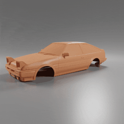 thumb.gif STL file RC 1/10 Toyota AE86 Sprinter Truneo・3D printing design to download