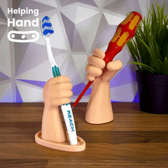 Helping-Hand-by-Play-Conveyor.gif Файл 3D Helping Hand от Play Conveyor・Модель для загрузки и печати в формате 3D