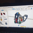 GIF_2.gif Файл STL Маска кибер-онни - Маска кибер-панка - Маска кибер-ниндзя #COSPLAYXCULTS・3D-печатная модель для загрузки