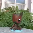 GIF_GROOTY.gif Groot the articulated Planter