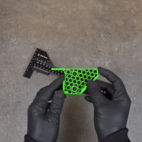 Multi Gauge Holder Woodworkers Tools - 3D model önizlemesi