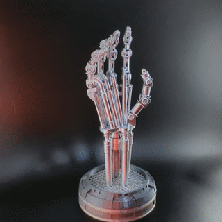 Terminator Arm Playstation 4/5 and Xbox Controller Holder - 3D model önizlemesi