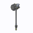 720x720_GIF.gif Reinhardt Rocket Hammer - Overwatch - STL + CAD bundle - Commercial Use