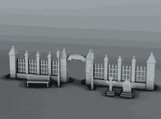 9f9069311149bc96e9f4f1e1ade24f55_original.gif Gothic World Architecture - Fencing and light posts
