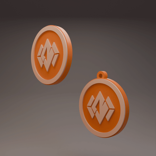 Body Rune - Riftbound - Keychain and Coin/Badge