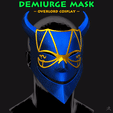 dsd.gif Demiurge Half Mask - OverLord Cosplay