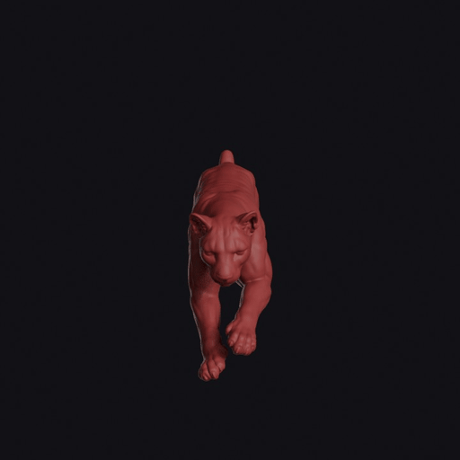 Leaping Cougar