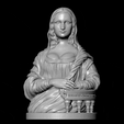 turntable2-1.gif 3D file Mona Lisa・3D print model to download, HaeSea