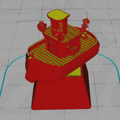 Animation.gif Download STL file Mechanical Keyboard Keycap of 3Dbenchy Bathtub boat • Object to 3D print, fstoka