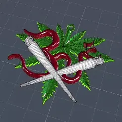 Screen_Recording_20201211-154502_3D Modeling App_2.gif Keychain weed