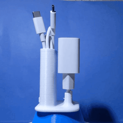 20210323_184646.gif Archivo 3D Almacenamiento del cargador・Objeto imprimible en 3D para descargar