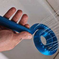 GGIIFFF.gif 3D file TENTACLE SHOWER HEAD・3D print design to download