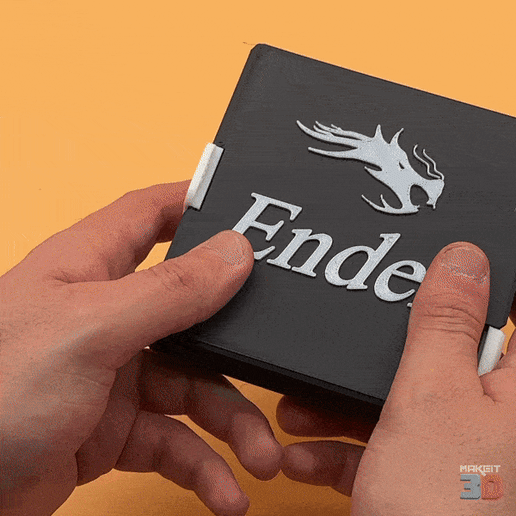 3D Printable Mini Toolbox for Creality Machines | Also Compatible for Prusa, Anker, Anycubic and More! - 3D model önizlemesi