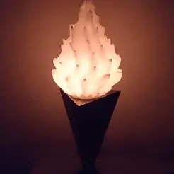 ezgif.com-gif-maker.gif Fichier STL Lampe à flamme・Modèle pour impression 3D à télécharger, UsefulStuffOrNotYouDecide