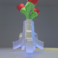 jerropistoles.mkv0001-0100.gif Fichier STL Guns & Roses・Plan pour impression 3D à télécharger