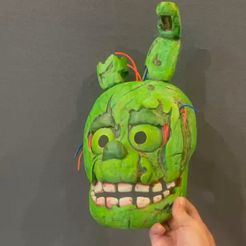 Five nights at freddy's Spring Trap Mask for Halloween Cosplay