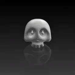 cartoonic-skull2_1.gif Fichier STL Tête de mort | Tête de mort cartoonique | Thème sombre・Objet pour imprimante 3D à télécharger