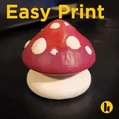 Mushroom-Secret-Box.gif STL file Mushroom Secret Box・3D printing model to download